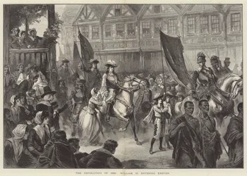The Revolution of 1688, William III Entering Exeter
